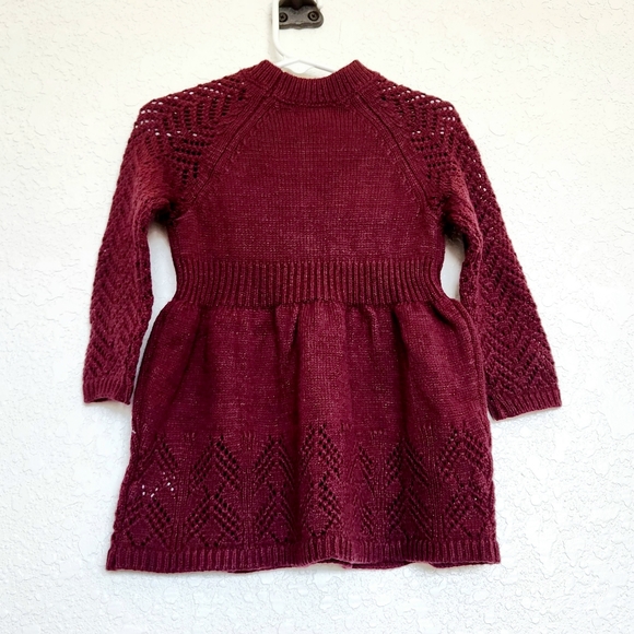 Cat & Jack Toddler Girl's Sweater Dress - Picture 5 of 7